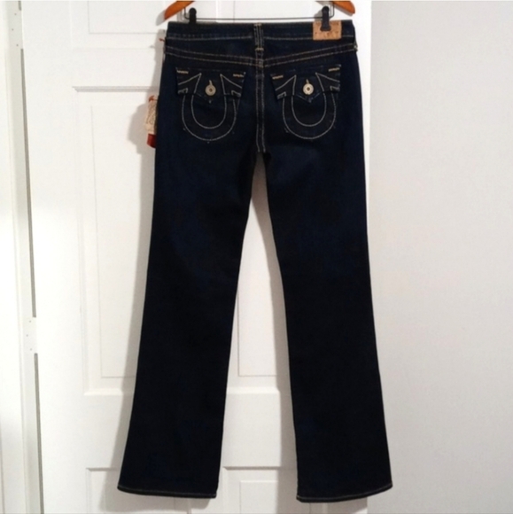 🔴SOLD🔴🆕️ 👖HTF True Religion👖 - Gin & Juice Becky Big T Bootcut Jean - Picture 3 of 16